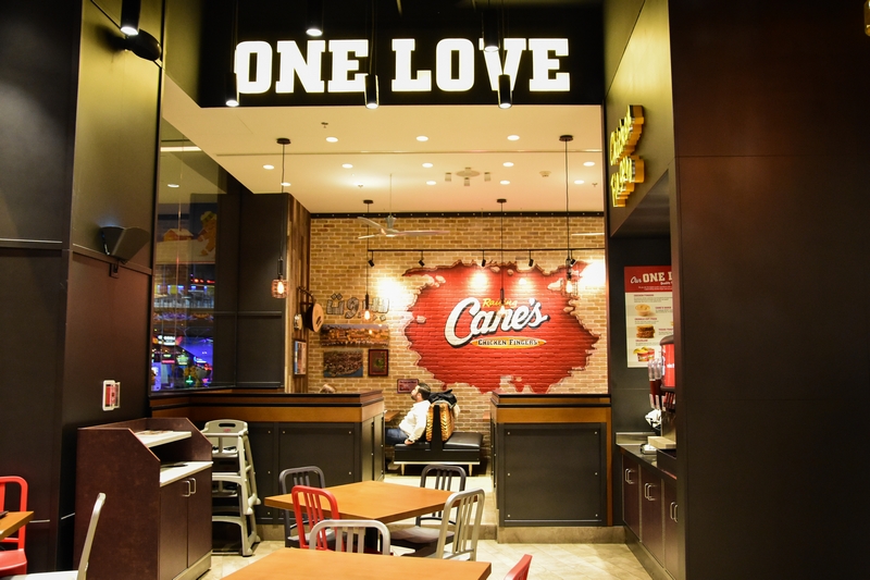 Opening of Raising Cane's